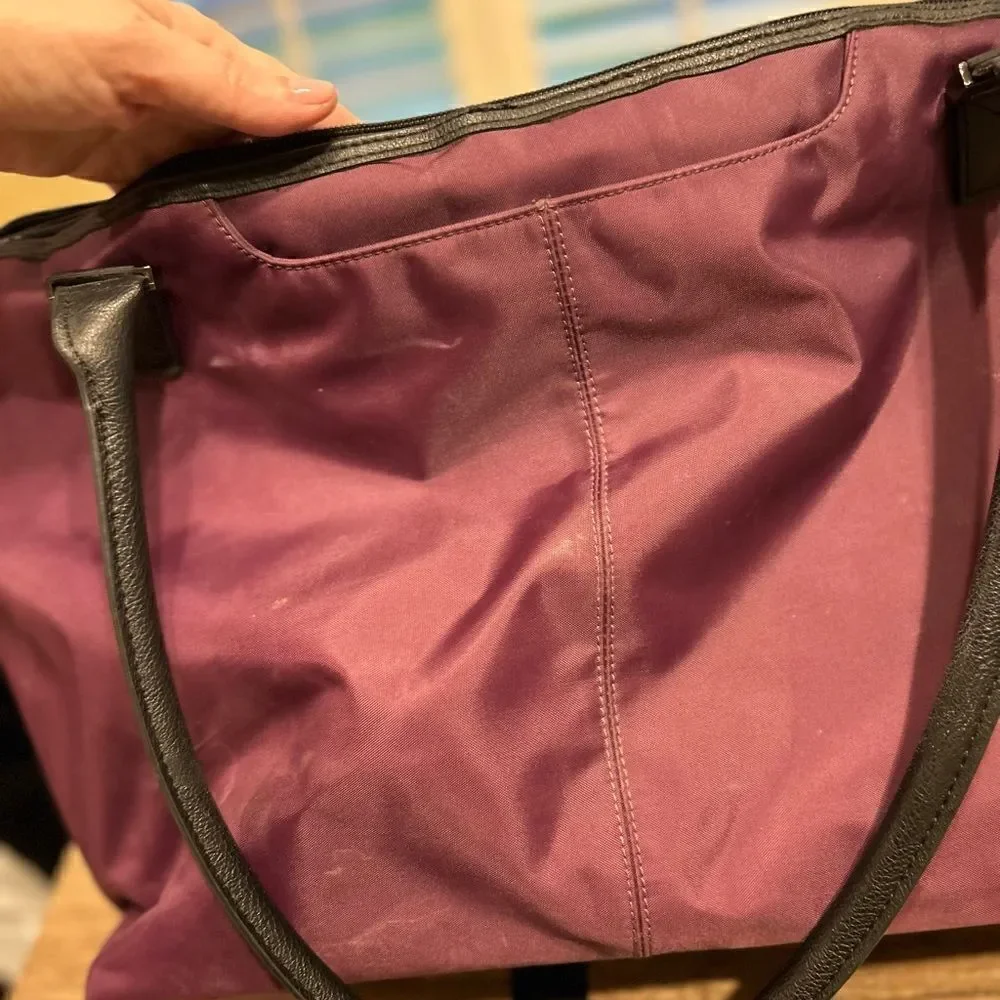 Eggplant purple travel laptop bag Samsonite‎